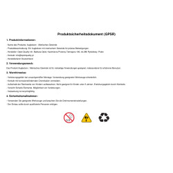 Augbolzen mit metrischem Gewinde M6x40 Edelstahl A4