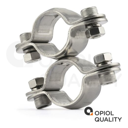 OPIOL QUALITY® Rohrschelle aus Edelstahl A2 V2A Schelle