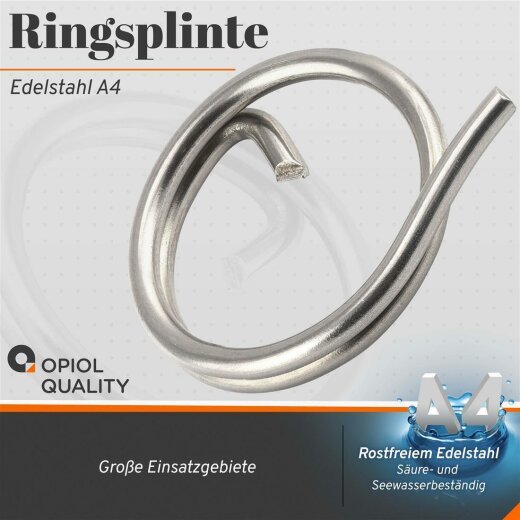 Ringsplinte 1,5x19mm