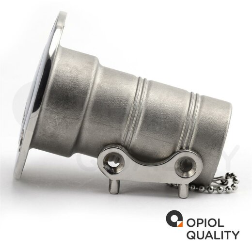 OPIOL QUALITY® Tankstutzen Boot Diesel 50mm Edelstahl A4 V4A