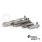 25 Stück Halbrundnieten DIN 660 A2 3X8