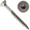 100 Stück Spanplattenschrauben 5 X 30/18 TORX T-25 (Teilgewinde), Senkkopf u. Innensechsrund, Edelstahl A2