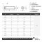 100 St&uuml;ck Gewindestifte M8 X 60 mit Innensechskant u. Ringschneide DIN 916 Edelstahl A2